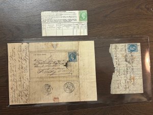 Rare Classic France Cover (Dec 1870) St-Valerie- Ballon Monté cover -SCARCE-