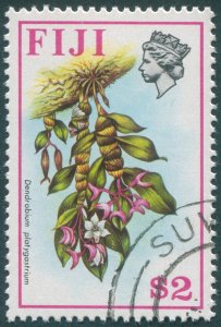 Fiji 1972 $2 Dendrobium platygastrium SG450 CTO