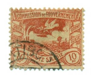 Upper Silesia 1920 #18 U  SCV (2022) = $0.80