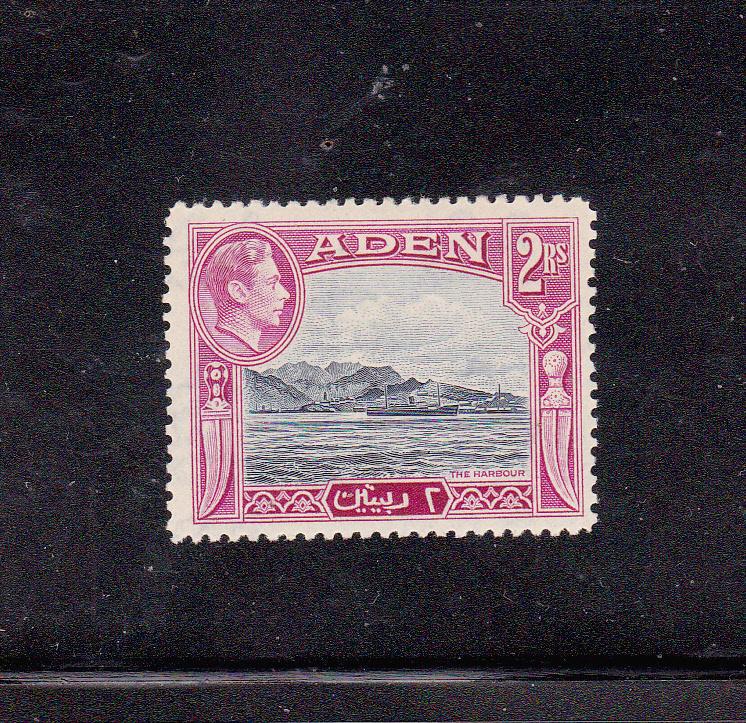 Aden  Scott # 25 Mint NH King George VI  