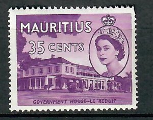 Mauritius #259 Mint Lightly Hinged single