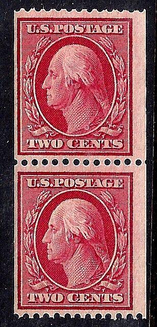  U.S. 349 FVF MNH PAIR SCV$575.00 Very Fresh