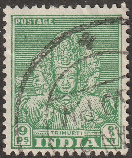 India stamp, Scott#209, used, hinged, single stamp, #209