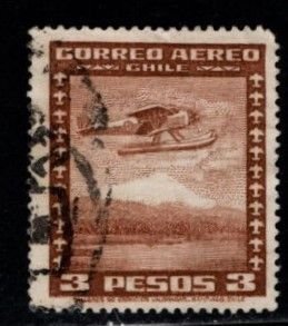 Chile - #C41 Wings over Chile  - Used