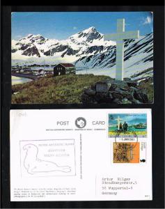 1981 - South Georgia Picture postcard - Expeditions - Polar expeditions - Bri...