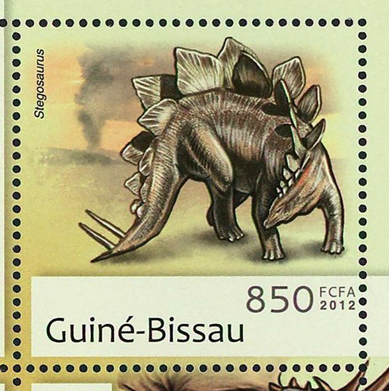 Dinosaurs Stamp Sauroniops Pachytholus Allosaurus Fragilis S/S MNH #6293-6296