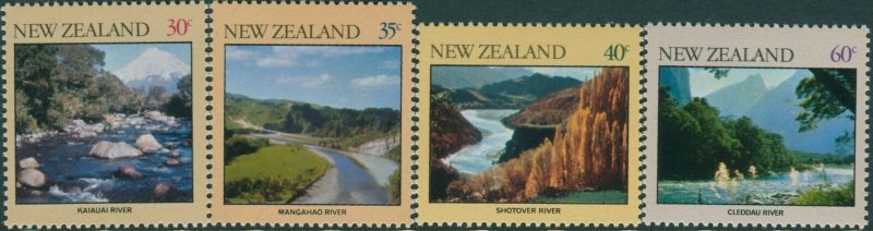 New Zealand 1981 SG1243-1246 River Scenes set MNH