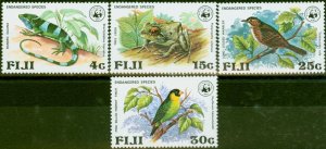 Fiji 1979 Endangered Wildlife Set of 4 SG564-567 V.F MNH