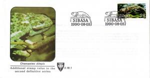 Venda - 1990 21c Chameleon FDC SG 133b