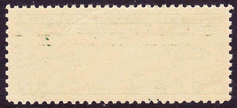 Scott C9, Unused NH, 20c Map Airmail, Crease at Top