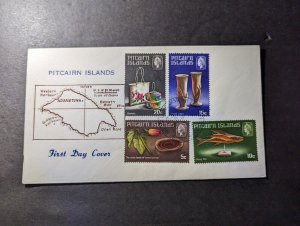 1968 British Pitcairn Islands Souvenir First Day Cover FDC