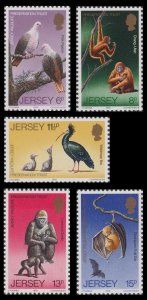 Jersey 217-221 Wild Life III set 5 MNH 1979