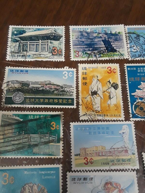 Ryukyus / Japan Stamp Group