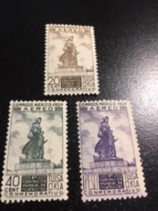 Mexico sc C94-C96 MNH