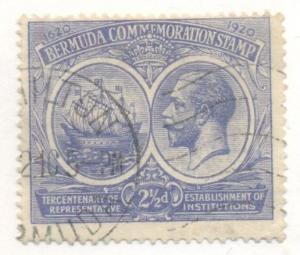 BERMUDA #68 Used, Scott $20.00