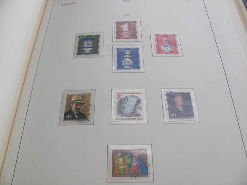 GERMANY BERLIN USED ABRIA ALBUM 1949-1980'S  COLLECT. -SEE DESCRIPT. VF/...