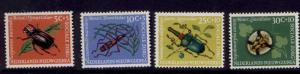 Netherlands New Guinea B27-30 MNH  - Insects, Beetles