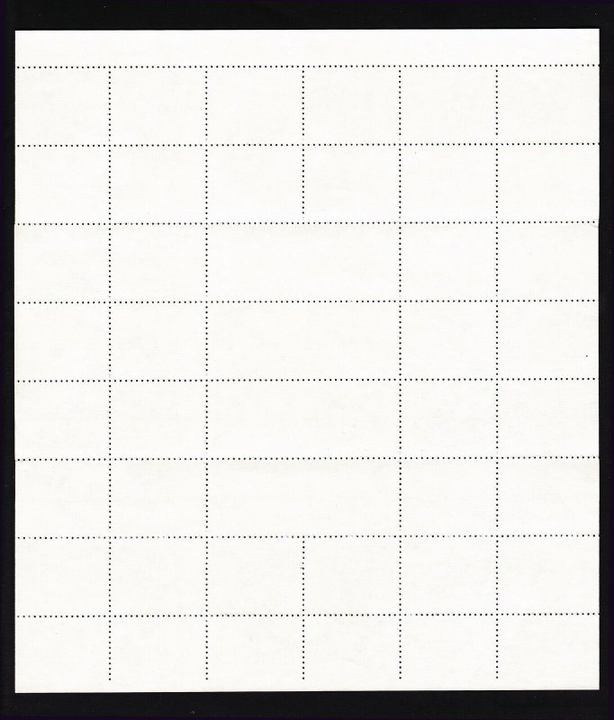 U. S. CHRISTMAS SEALS 1991 FULL SHEET SCOTT #WX311 MINT NEVER HINGED
