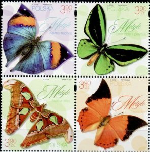 Poland 2024 MNH Stamps Butterflies Butterfly