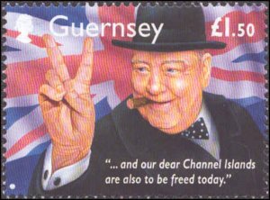 Guernsey #855-859, Complete Set(5), 2005, Military Related, Never Hinged