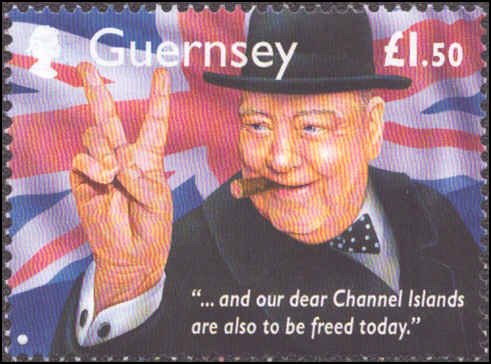 Guernsey #855-859, Complete Set(5), 2005, Military Related, Never Hinged
