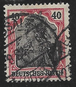 Germany #87 40pf Germania