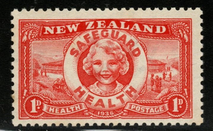 New Zealand Scott B11 MH* Health stamp