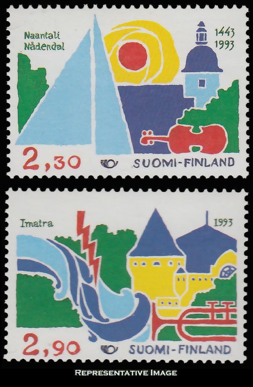 Finland Scott 912-913 Mint never hinged.