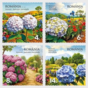 Romania / Roemenië - Postfris/MNH - Complete set Flowers 2025