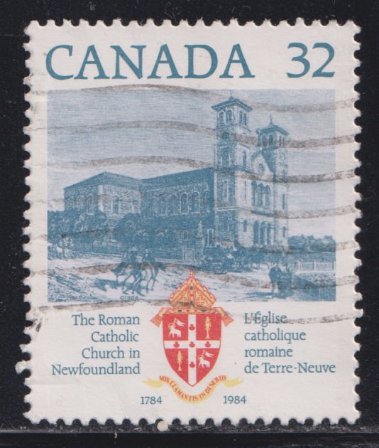 Canada 1029 Basilica of St. Johns Newfoundland 1984