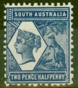 South Australia 1906 2 1/2d Indigo SG239 V.F Very Lightly Mtd Mint