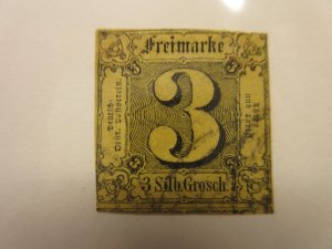 German States THURN and TAXIS Scott 7 USED Lot11 Cat $30