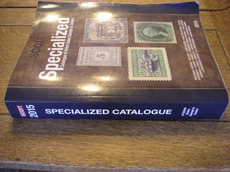 2015 SCOTT UNITED STATES SPECIALIZED STAMP CATALOGUE OF STAMPS & COVERS