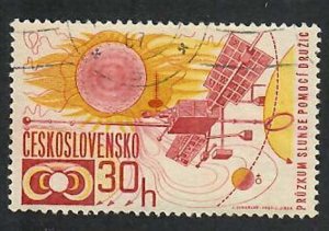 Czechoslovakia; Scott 1455; 1967; Used; Space