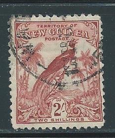 New Guinea 42 2sh Bird of Paradise single Used