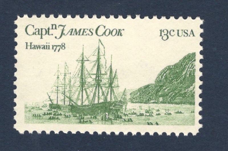 1733 Captain James Cook (Hawaii) Mint/nh Free Shipping