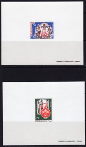 Mali 1973 Sc#C183/C187 MALI BOY AND GIRL SCOUTS 5 DELUXE SOUVENIR SHEETS MNH