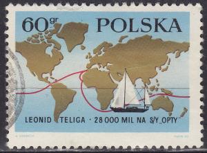 Poland 1658 Leonid Teliga's Voyage Around the World 1969