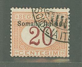 Somalia (Italian Somaliland) #J14 Used Single