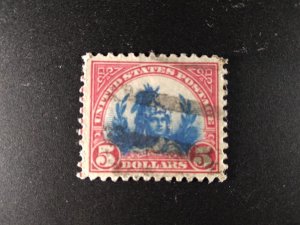 US #573 used e23.6 14877
