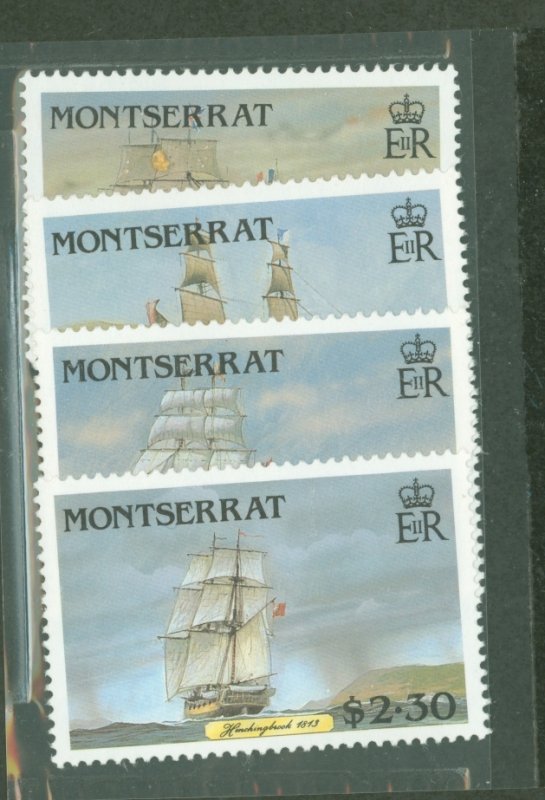 Montserrat #618-621 Mint (NH) Single (Complete Set)