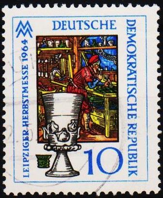 Germany(DDR). 1964 10pf S.G.E773 Fine Used