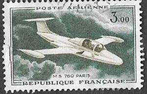 France SC C34 - Morane Saulnier 760 Paris - Used/Faulty - 1959