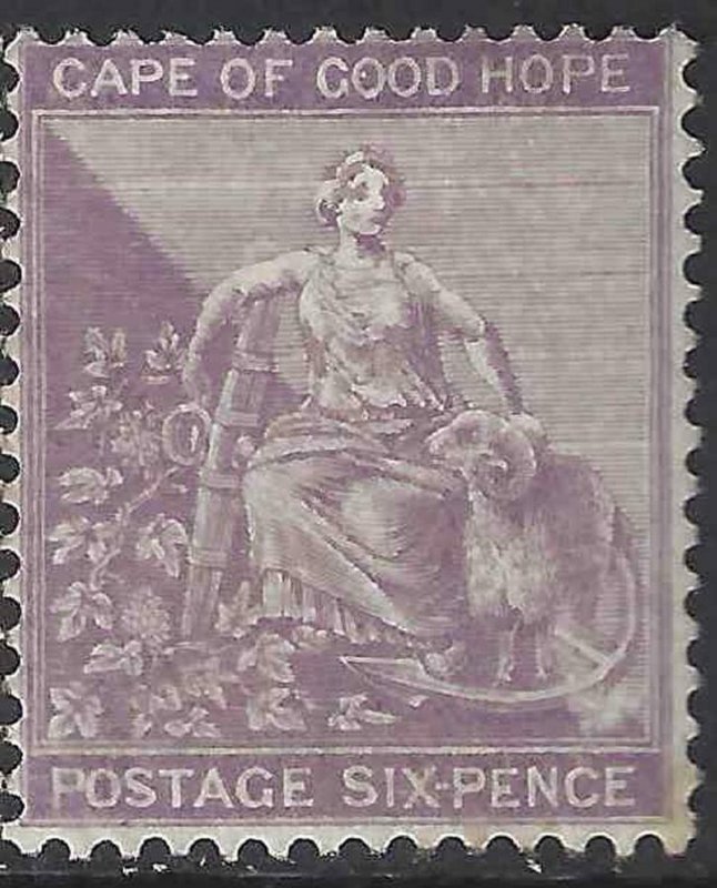 Cape of Good Hope 1877 SC 18 MLH 