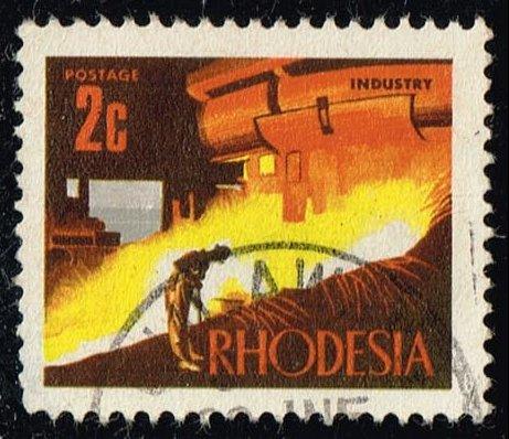 Rhodesia #276 Blast Furnace; Used (0.25) (1Stars)