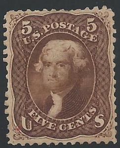 Scott 76, Used, 1861 Issue