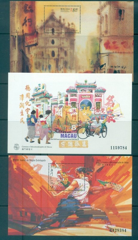 Macau - 1997 Year Set Complete. Never Hinged.