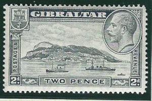 Gibraltar mh Scott cat.#  98
