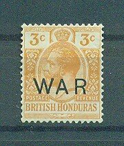 British Honduras sc# MR5 mh cat value $1.00