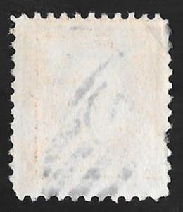 503 4 cents SUPERB CANCEL Washington, Brown Stamp used EGRADED XF 90 XXF